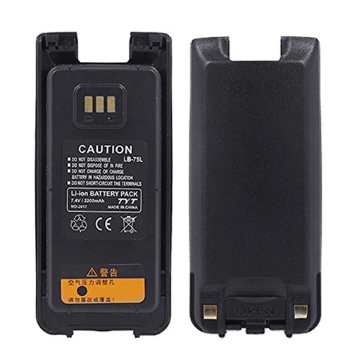 Li Ion Battery 7.4V 2200mah for TYT MD-2017 Walkie Talkie DMR Two Way Radio - Zdjęcie 4 z 5