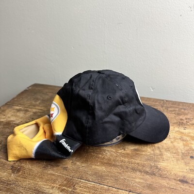Pittsburgh Steelers Men's Cap Hat Latex Game Day Face Mask