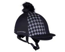 QHP Omaha Lycra Helmet Cover - Elegant  QHP