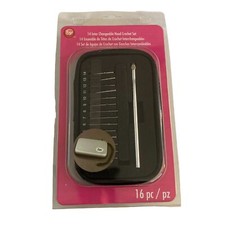 New Boye 14 Inter-Changeable Head Crochet Crocheting Set with Carrying Case