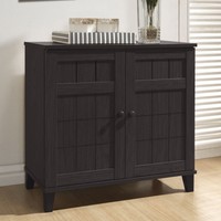 Wood Shoe Storage Cabinet 3 Shelf Dark Brown Cupboard For Storing Shoes Linens on sale Wood Shoe Storage Cabinet 3 Shelf Dark Brown Cupboard For Storing Shoes Linens on sale
