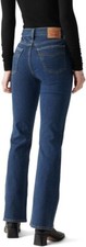 Levi's Women's 725 High Rise Bootcut Jeans Is It Denim 27 Short A49620003