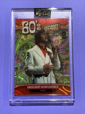 2024 Wild Card National Decades Engelbert Humperdinck 60's Decades Preview 2/8