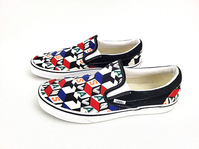 Vans Slip On Checker Cube Unisex VANS Era Checker Cube VN0A54F142X - Shiekh main image 4