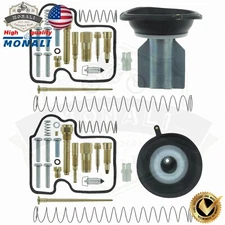 2X Carburetor Carb Repair Rebuild Kit For Kawasaki Prairie Brute Force KVF650 US