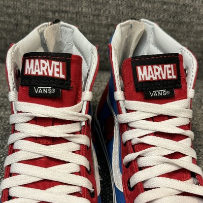 spider man high top vans