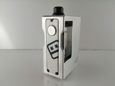 Pixel AIO Panels Full 2 Part Set 3D Printed in White with Black Logo.