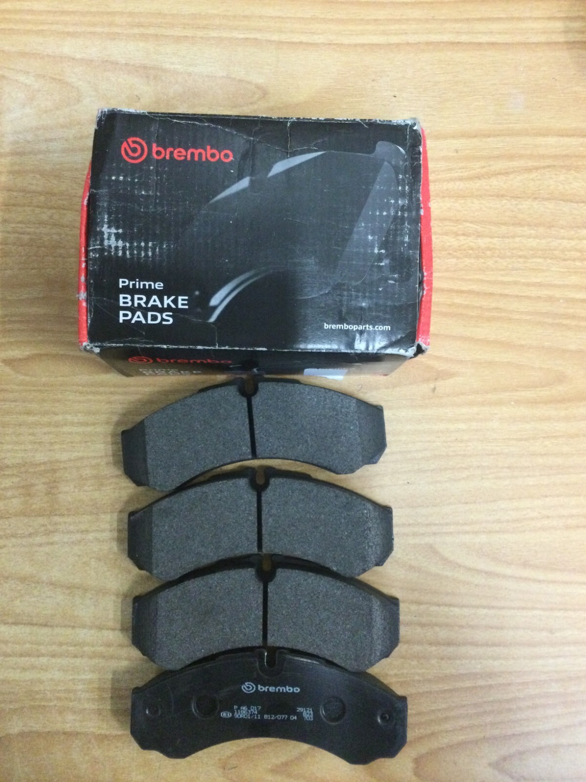 Brembo PA6017 Front/Rear Disc Brake Pad - IVECO, RENAULT TRUCKS