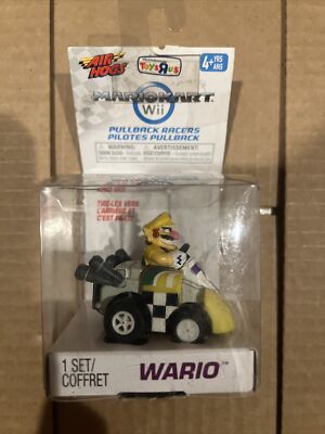 Air Hogs Mario Kart Wii Pullback Micro Racer Figure Wario - Toys_r_us ...