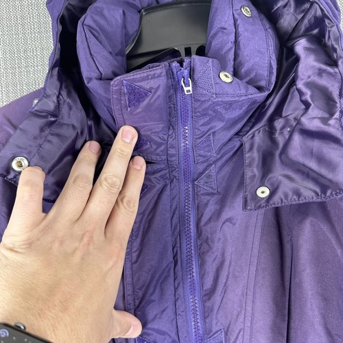 Nils One Piece Ski Suit Snowsuit Womens Size 4 Purple Snow Bib Hooded Snowboard - Picture 7 of 24