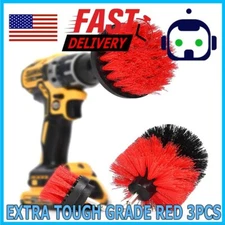 Drill Brush Set Power Scrubber Drill Attachments For Carpet Tile Grout Cleaning