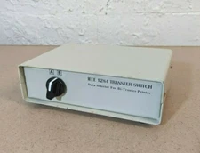 Vintage IEEE 1284  A/B Data Transfer Switch Data Selector for Bi-Tronics Printer