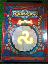 Mongoose Publishing RUNEQUEST : SPELLBOOK  HARD COVER 192 pgs, NOS