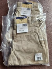 TWO PAIR - New Size 8 French Toast School Pants Straight Leg