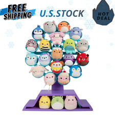 Squishmallows Micromallows Ferris Wheel Display Set 22 Pieces Plush Toys