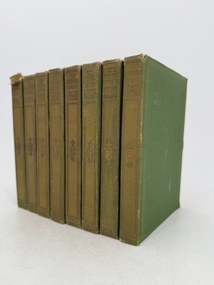 Vintage Lock & Key Library Book Set Julian Hawthorne (Lot of 8) 1915 Hardcover