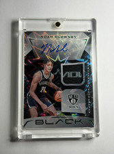 Noah Clowney RPA Laundry Tag /3 2023-24 Panini Black Rookie Patch Auto SSP Nets