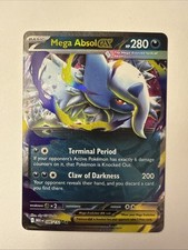 Mega Absol EX 086/132 Double Rare 2025 Pokemon Mega Evolution Card NM