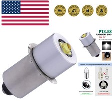 Maglite LED Bulbs DC 3V, Flashlight Replacement Bulbs for Only 2 Cells C D Ma...