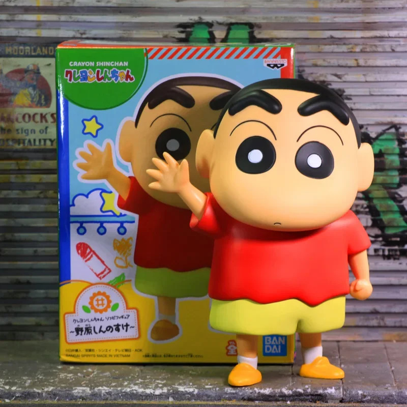 Figura de acción Crayon Shin-chan - Muñeca anime Kawaii regalo coleccionable para niños