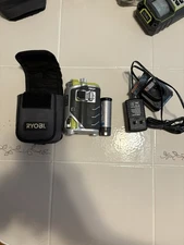Ryobi TEK4 RP4000 Laser Level Plumb Cross Line Tool Battery And Charger