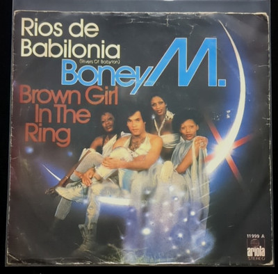Boney M: Rivers of Babylon 1978 Atlantic (K11120)UK Import-7'' Vinyl -Play Tested