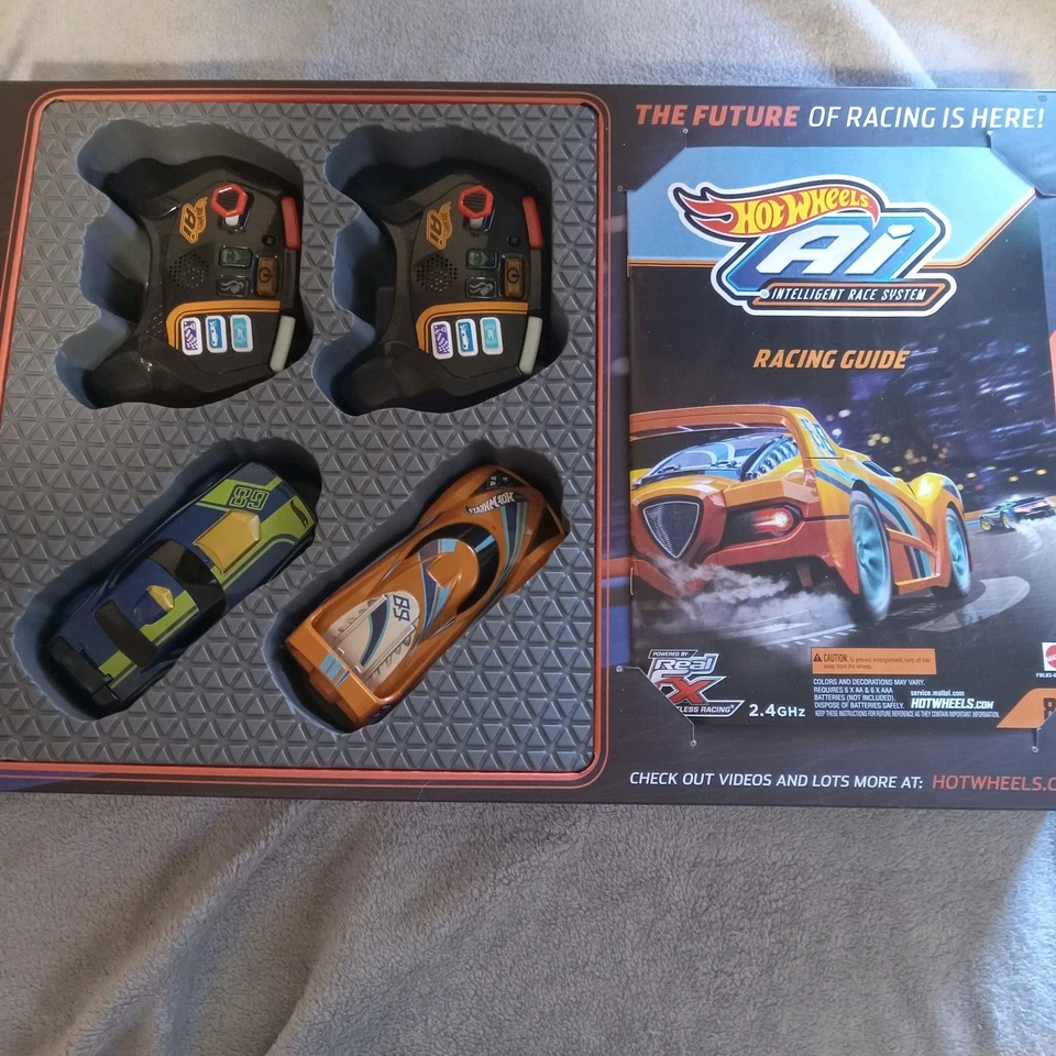 HOT WHEELS Ai SMART CARS - Intelligent Race System 2 CARS & CONTROLLERS 2.4 - Image 3 of 4