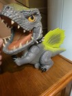 2009 Mattel Cruncher Rare Prehistoric "WORKS GREAT" Walking Talking Pet Dino — photo 3