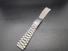 Vintage Omega 1125 SS Bracelet – 17mm – 163 End Links – Fits Seamaster