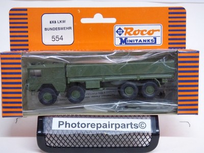 Roco Minitanks  (NEW Version) 1/87 Modern German KHD 8x8 10T Truck Lot #7068 