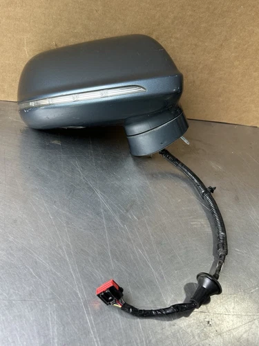 ✅2010-2019 LINCOLN MKT Right PassengerSIDE  VIEW MIRROR W/ blind spot Blue  #461