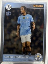 2024-25 Topps Merlin UEFA Kaden Braithwaite RC Rookie Man City #190