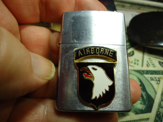 With 101st Airborne Crest