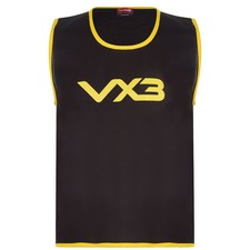 Image of VX3 Kids Hi Viz Mesh Training Bibs Junior Sleeveless Bib Lightweight