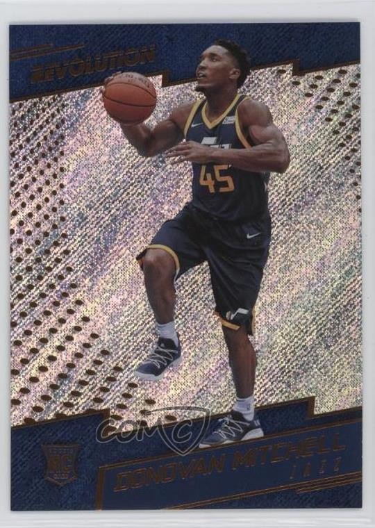2017-18 Panini Revolution Rookies Donovan Mitchell #125 0ui5