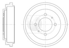 Tambour de frein Chrysler PT CRUISER