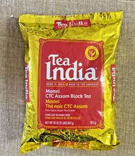 Tea India CTC Assam Loose Leaf Premium Black Tea Family Pack (32 oz - 2 lb)