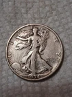 1934 S Walking Liberty Half Dollar In F To VF Condition In My Opinion. #439