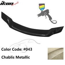 Fits 08-14 Benz W204 C-Class R Style Trunk Spoiler Painted #043 Chablis Metallic