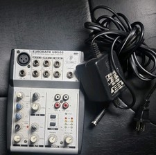 BEHRINGER EURORACK UB502 COMPACT MIXER Has Static Input 1 