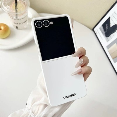 Liquid Silicone PC Case Samsung Z Flip 7 6 5 4 3 5G Matte Shockproof Candy Cover