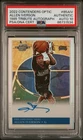 ALLEN IVERSON 2022 CONTENDERS OPTIC 1985 TRIBUTE AUTO PSA 10 NBA 76ERS