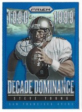 Steve Young 2013 Prizm Decade of Dominance Blue Prizm #16