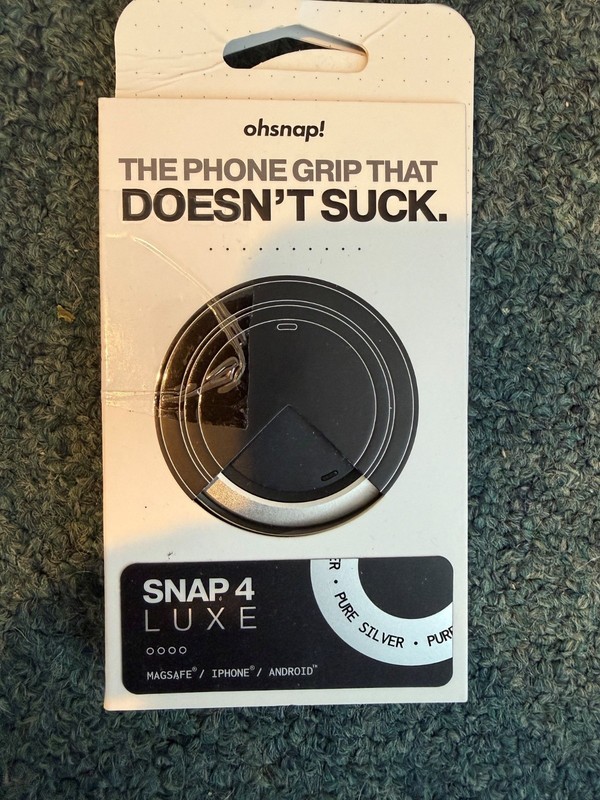 OhSnap phone grip and wallet - Highly rated Buy It For Life recommendation
