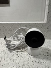 Google Nest Cam Indoor, Wired, Smart Security Camera - Snow (GA01998-GB) GJQ9T