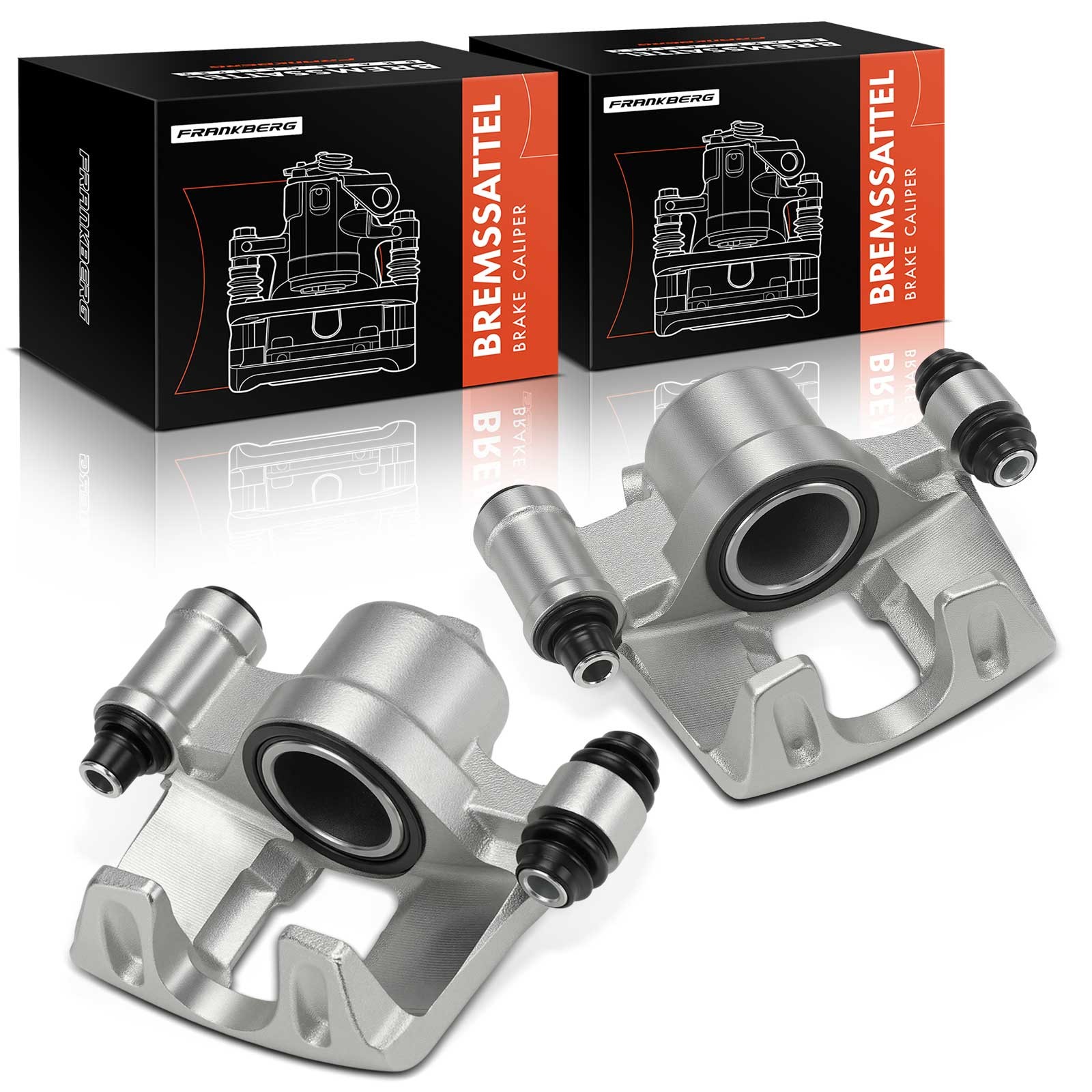 FRANKBERG 2x Brake Calipers for Mercedes-Benz Sprinter 2-T 3-T B901 B903 Rear