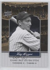 2008 Upper Deck Yankee Stadium Legacy Tony Lazzeri #YSL863 HOF 3h2