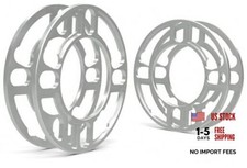 4 Pcs Die Cast Wheel Spacers 5mm 3/16" Thick Fits Bolt 4 Pack Shot Peened
