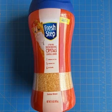 Fresh Step Cat Litter Crystals In summer Breeze Scent | Cat Litter Box Deodor...