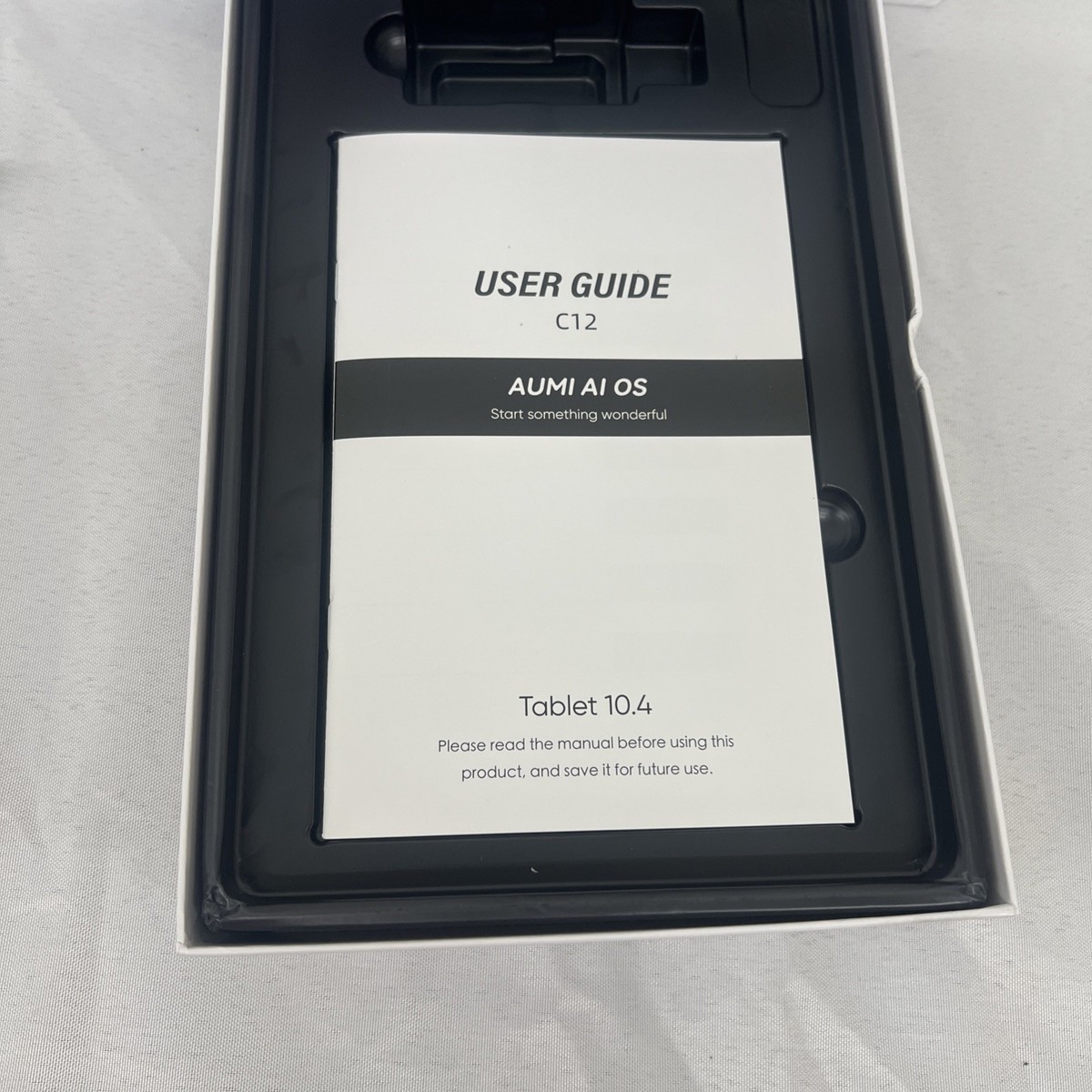 タブレット Android16 Dynamic Halo AUMI AI OS Dynamic Halo AUMI AI OS Tablet 10.4 In WiFi Touchscreen Black